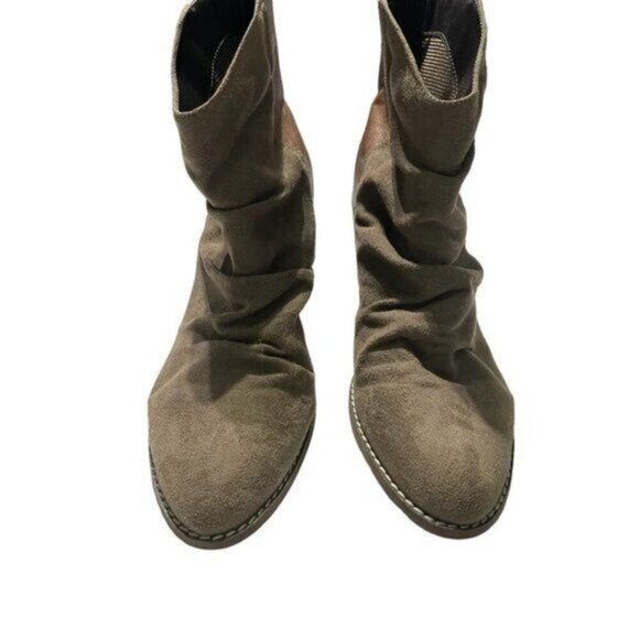Altard State Women's Ankle Boots Two Tone Suede Leather Brown Size 10 - Picture 2 of 6